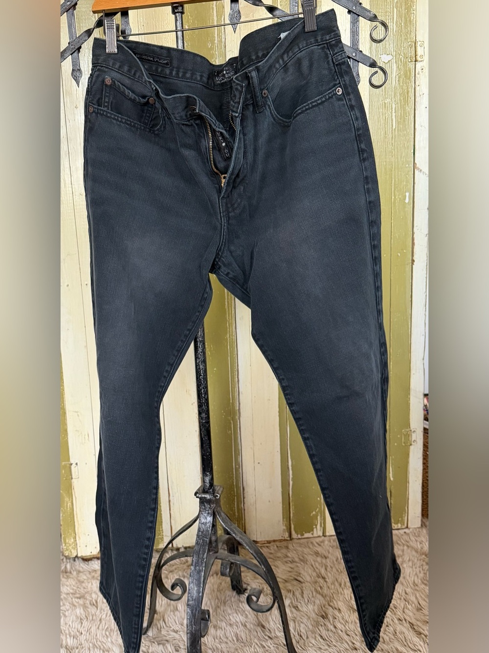 Lucky Brand, black denim jeans